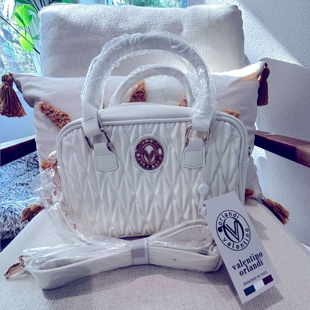NWT Quilted Valentino Orlandi w/Crossbody Strap